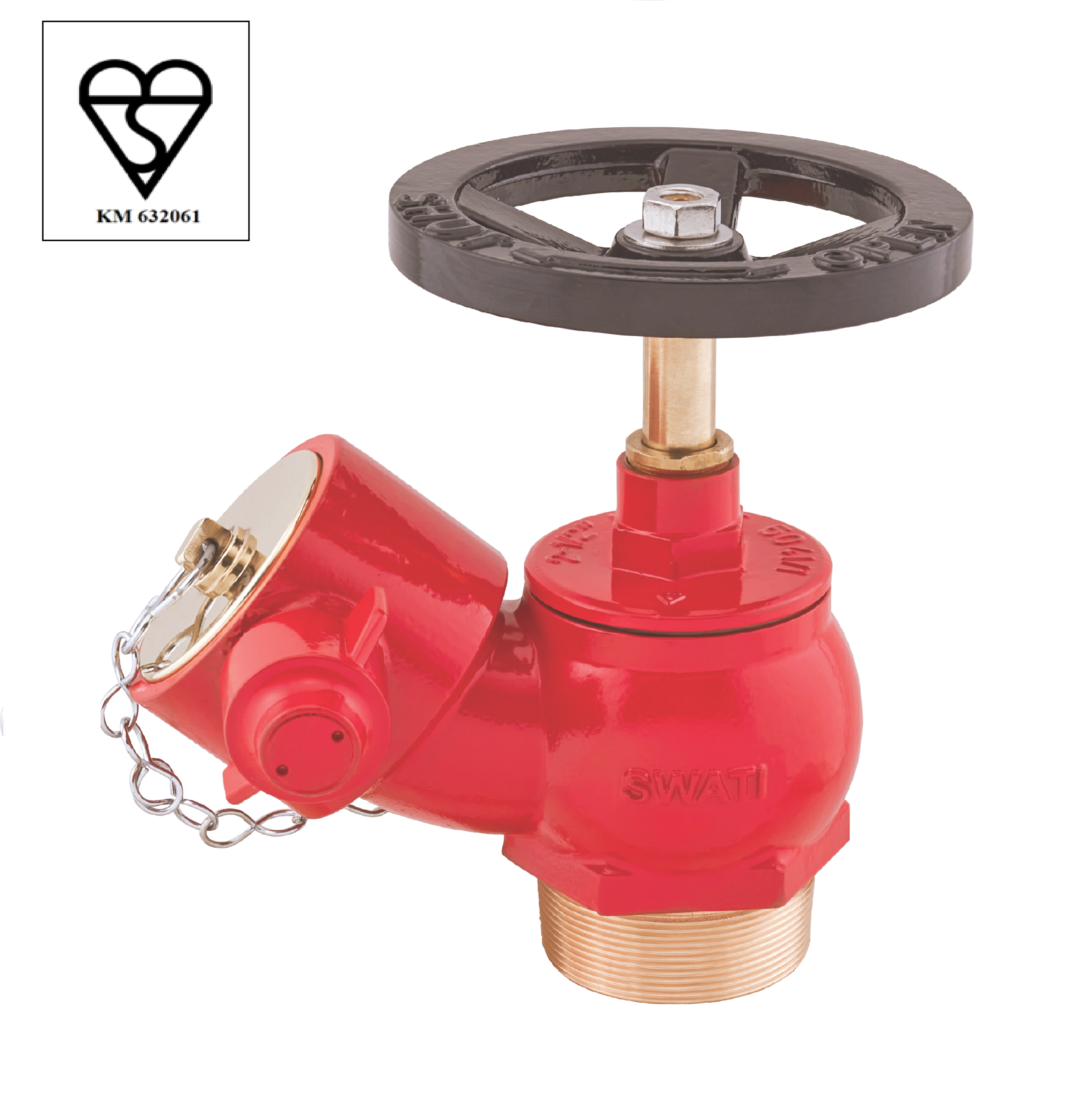 OBLIQUE VALVE THREAD KITE MARK & KM 632061