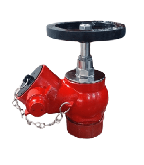 SS SINGLE HEADED HYDRANT VALVE  THREADED INLET